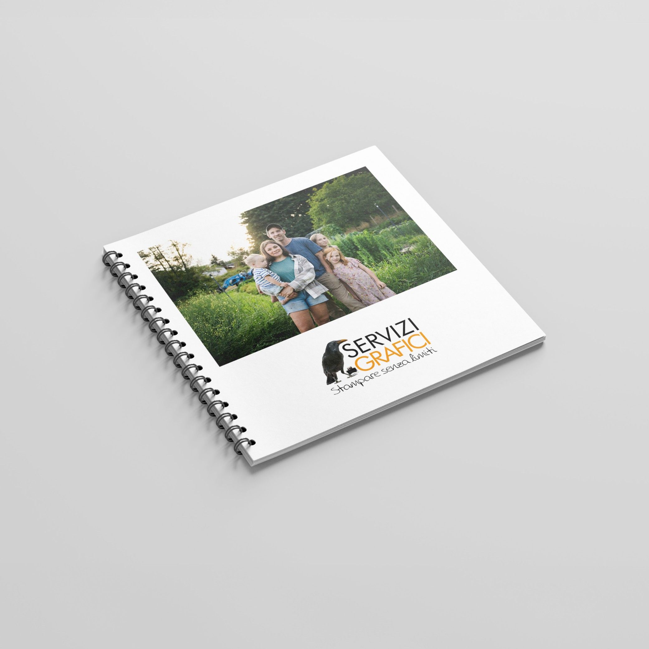 Wire-o spiral binding book