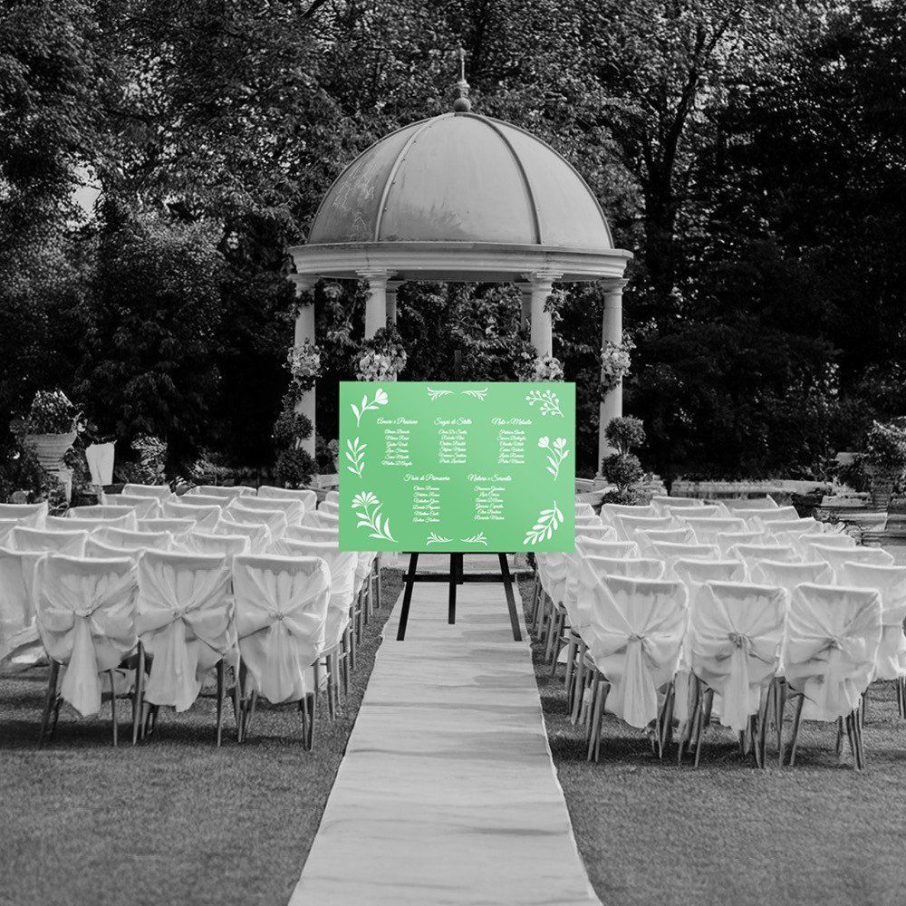 Custom Tableau Mariage Printing